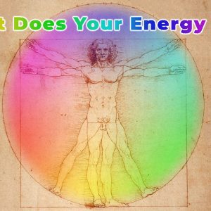 Imaging depicting an aura of a person